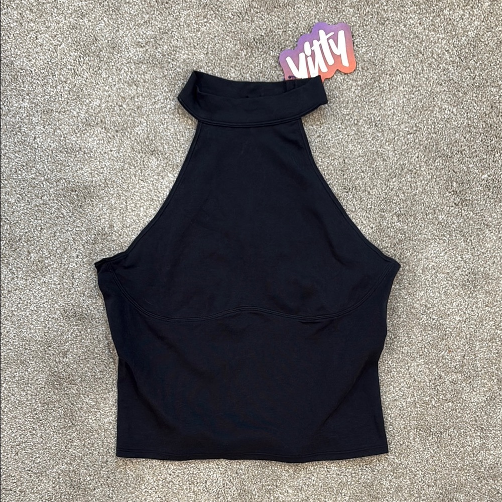 NWT Yitty Butter Butter Mock Neck Halter